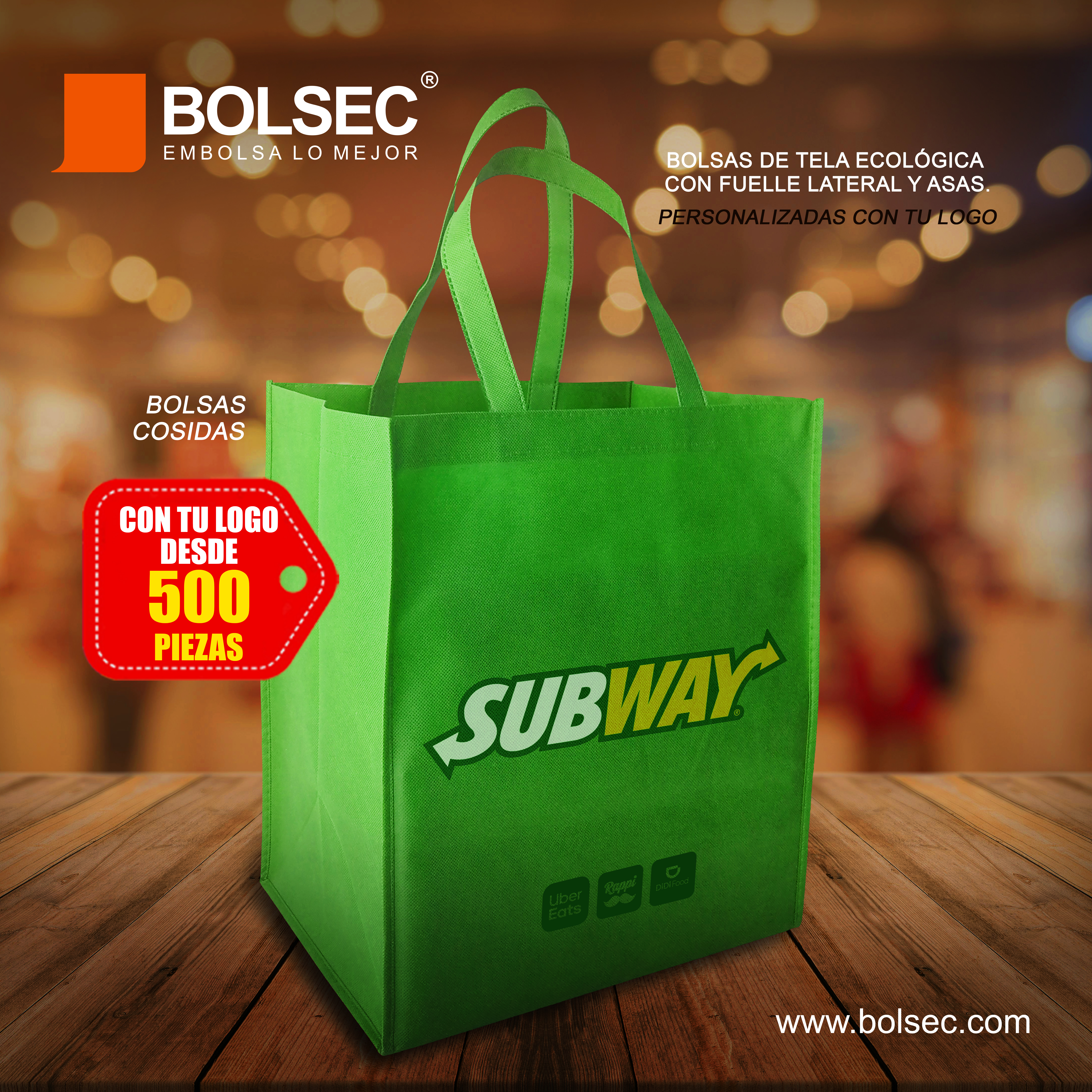 bolsas ecologicas personalizadas con tu logo