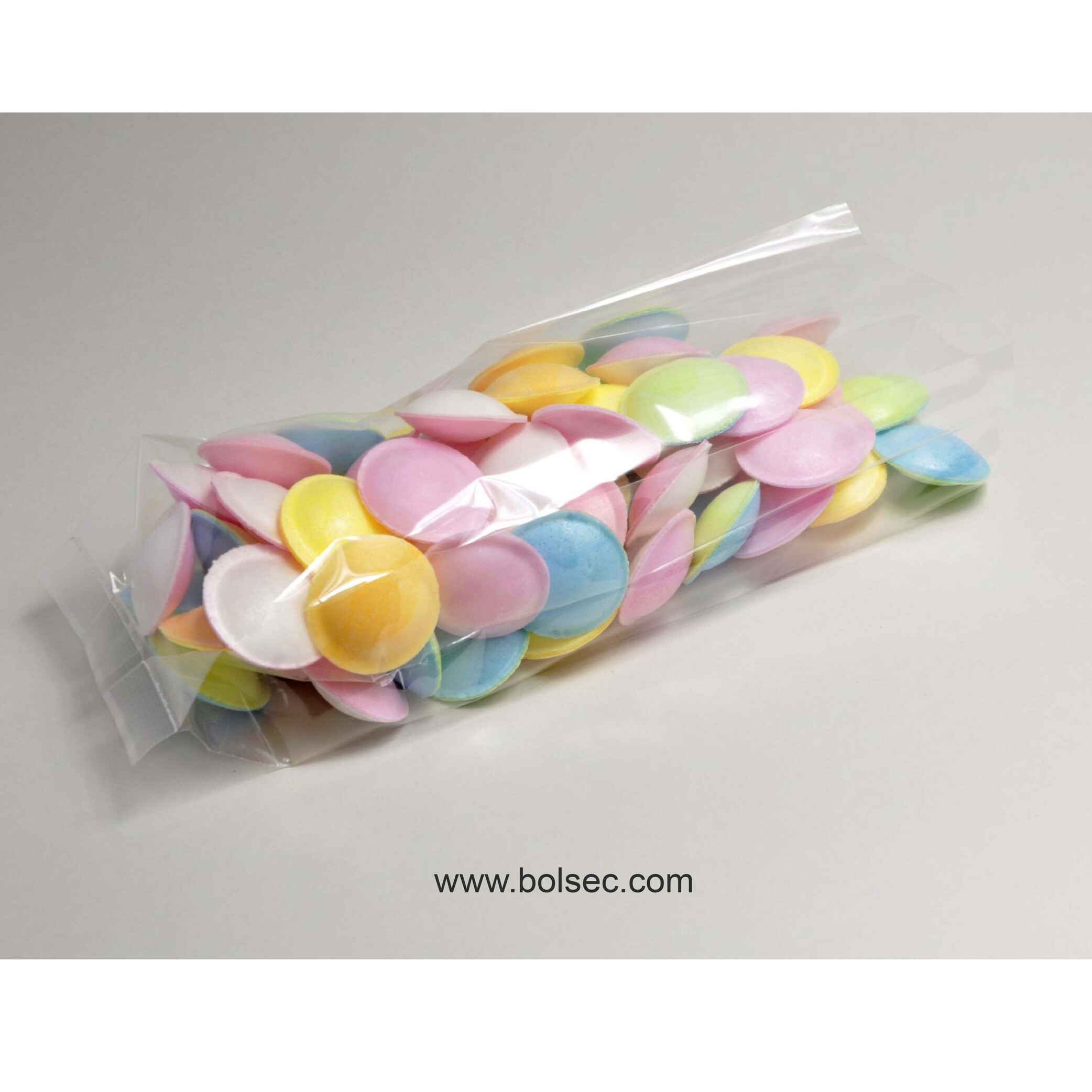 bolsas de celofan con fuelle para 1 kilo